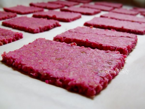 céklás sajtos zabkekszek